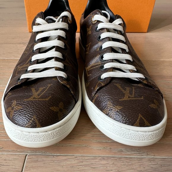 Louis Vuitton Frontrow Monogram Canvas Sneaker Size 37.5 - Picture 10 of 13